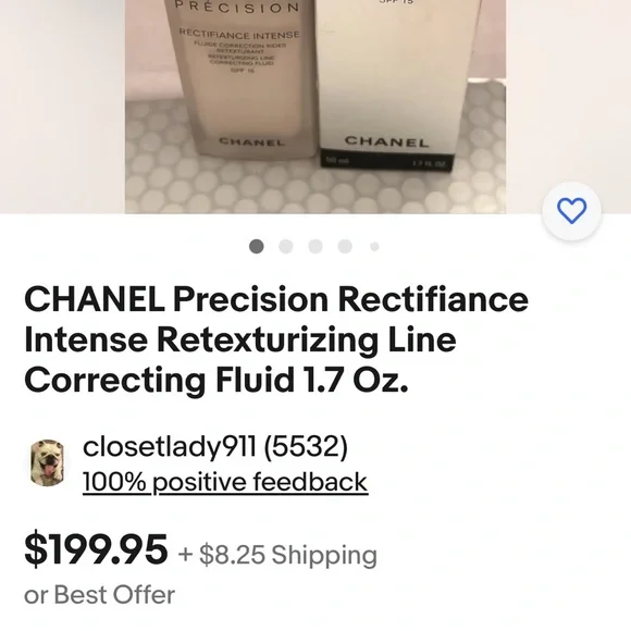 Chanel Precision Rectifiance Intense anti-age retexturizing fluid